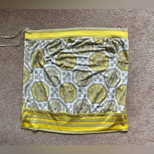 Trina Turk Silk Tube Top M